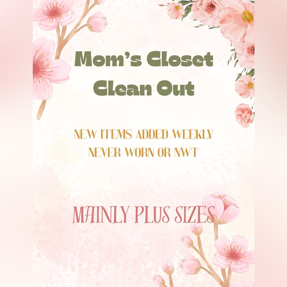Mom’s Closet Clean Out All Never Worn or NWT Plus Sizes